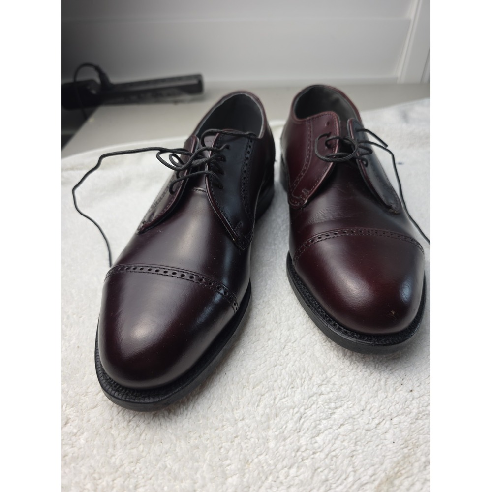 Dexter Comfort Classics Oxford Men's Burgundy Cap Toe Shoe Size 7.5. Made In USA